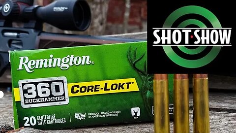 360 BuckHammer - Remington Shot Show Display + Henry Rifles @remington @HenryUSA