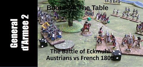 The Battle of Eckmuhl Austrians vs French 1809 General d'Armee 2