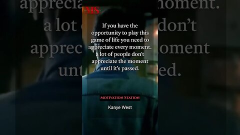 Kanye West - Live Every Moment #shorts #kanyewest #quote #motivation #phonk
