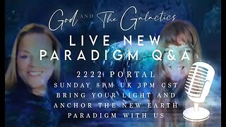 GALACTIC LIGHT CENTER LIVE SUNDAY LIVE STREAM - 2222 PORTAL AND ASCENSION Q&A