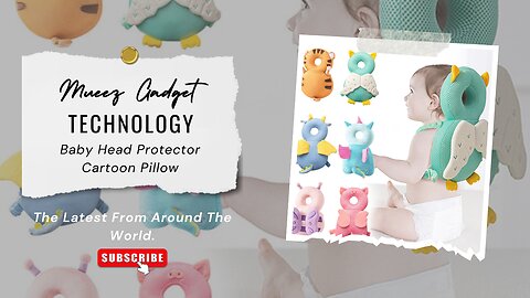 Baby Head Protector Cartoon Pillow | Link in description