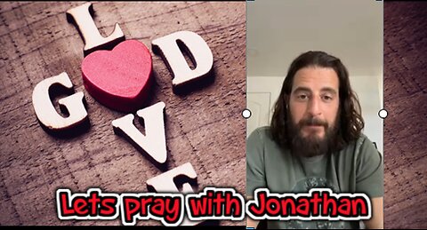 Jonathan Roumie latest live- prayer outreaching to fans- a break from filming Season Five The Chosen