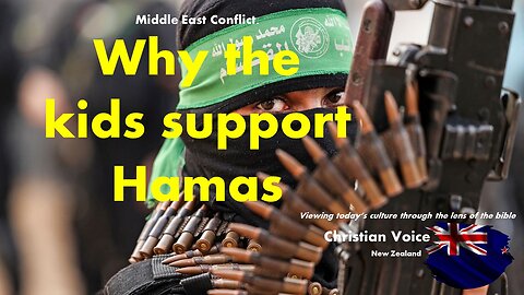 Why The Kids Support Hamas