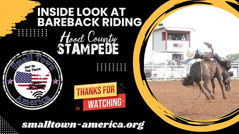 The Thrills of Bareback Riding at Hood County Stampede 2024