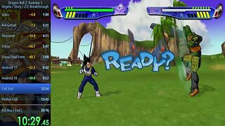 Dragon Ball Z Budokai 3 (GH) Any% / Vegeta / Story / Z3 / Breakthrough