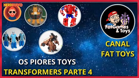 REACT OS PIORES BRINQUEDOS DOS TRANSFORMERS PARTE 4