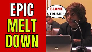MAXINE WATERS MELTS DOWN, BLAMES TRUMP, REFUSES TO DENOUNCE SOCIALISM