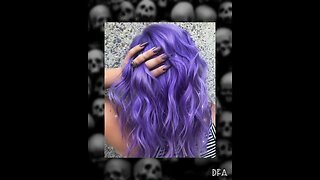 CABELOS DA COR ROXA #hairstyle #colorhair #purplehair #cabeloroxo #purple