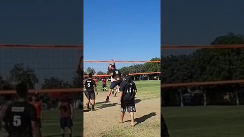 Hmong Volleyball Spike