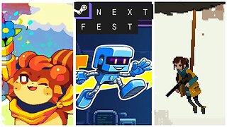 #006 Indie Demo Bosses (The Ramsey, Bzzzt, Rusted Moss) - Steam Next Fest 2023