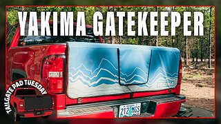 Yakima Gatekeeper Tailgate Pad Review #tailgatepad #yakima #theloamwolf