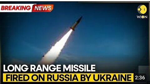 BREAKING:Ukraine uses long-range missiles secretly provided by US to hit Russia for first time