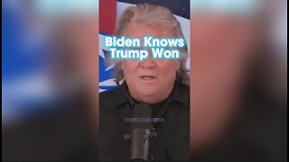 Steve Bannon: Even Dementia Joe Biden Knows Trump Won The 2020 Election - 5/9/24