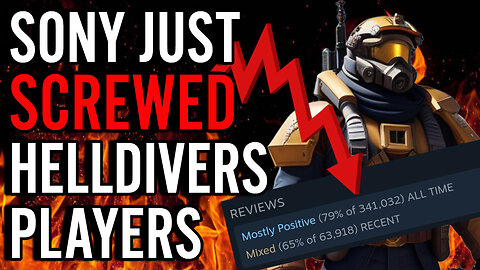 Helldivers REQUIRES Gamers To Make Sony Accounts?! Woke Employees Tell Angry Customers To LEAVE?!