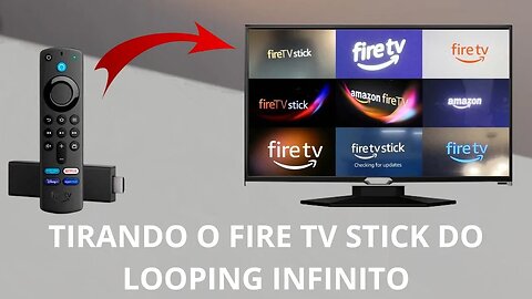Como tirar o Fire TV Stick do Looping Infinito