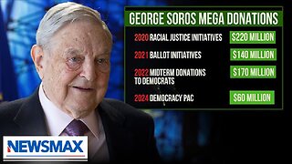 George Soros' money is all throughout the left's radical agenda | Rob Schmitt Tonight