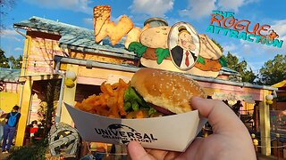 Finally Trying Wimpys Burgers At Universal Studios Islands Of Adventure