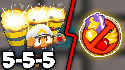 Can A 5-5-5 Mortar Beat CHIMPS in BTD6?
