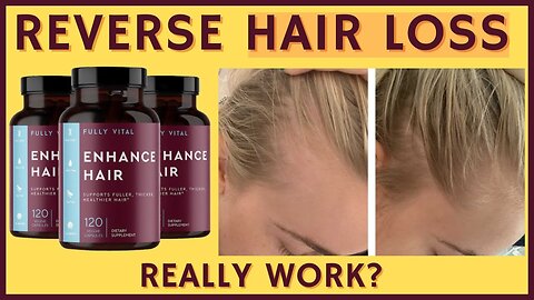 Best hair loss treatment! Fully Vital Hair Growth System Review | Hair growth in up to 60 days