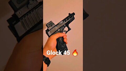Glock 45 (9mm) 🔥 (PSA Dagger Slide) #shorts #rifle #pistol #atf #palmettostatearmory #glock #19x