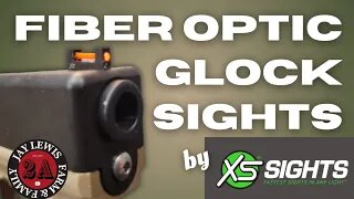 XS Sights All New Fiber Optic Glock Sights GL-L001S-1G