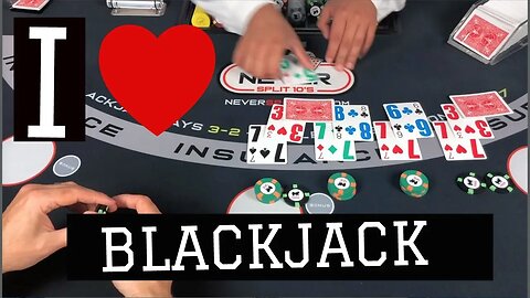 Wild Blackjack Session - Playing the Math VS Forcing The Action