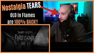 IN FLAMES - Foregone Pt 1 (OFFICIAL MUSIC VIDEO) | Reaction