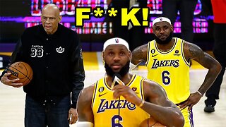 LeBron James' F-BOMB reaction to breaking Kareem's record GOES VIRAL! Gets TORCHED by Enes Freedom!