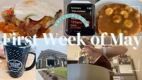 FIRST WEEK OF MAY - Brunch Dates, Gym Days, and Apartment Struggles