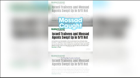 INFOWARS Reese Report: Mossad Caught Trying To Use 'Art Students' To Infiltrate World Trade Center - 4/30/24