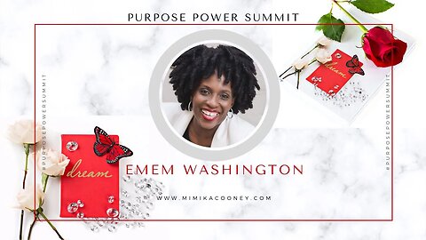 Purpose Power Summit 2020 - Emem Washington