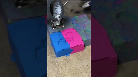 😯Amazing Metal Casting #asmrkineticsand #kineticsandplayingshorts