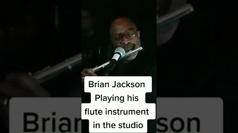 Brian Jackson Behind The Scenes in the studio....🎵🔥