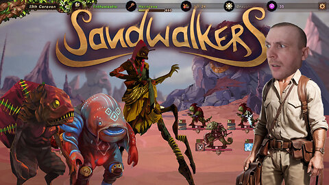 Join The Caravan Of Hope And Let's Play Roguelike Turn-Based Strategy/Exploration Game Sandwalkers