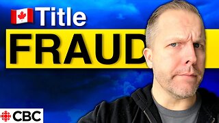 Real Estate TITLE FRAUD On The RISE In Canada