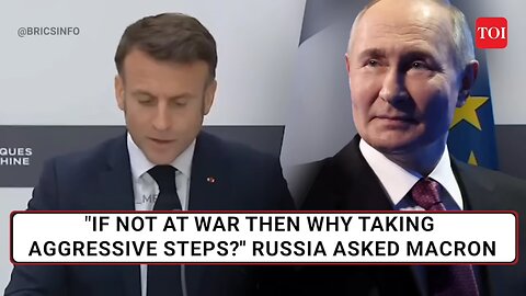 Putin Nuke wargame order spooked Emmanual Macron.