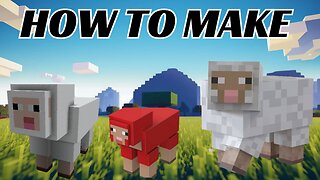 Never Run Out of Wool Again ! The BEST & EASIEST Minecraft Sheep Farm by CraftyAlexMC