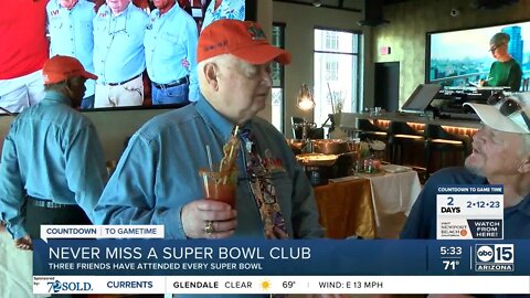 The 'Never Miss a Super Bowl Club' reigns on in Arizona