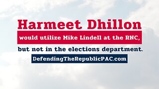 Harmeet Dhillon would utilize Mike Lindell at the RNC, but not in the elections department