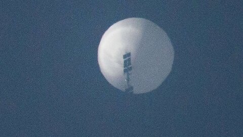CHINESE SPY BALLOON FLOATING OVER THE USA... 08/03/23...