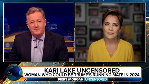 MUST WATCH: Lake & Piers Morgan Have VERY Spirited Debate!