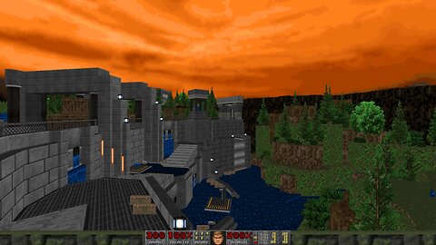 Doom II wad - Hydrosphere (Map06) by Brian Irving