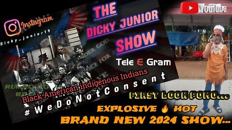 The Dicky Junior Show: Black American indigenous Indians... #VishusTv 📺