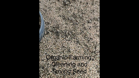 Organic Farming: How to clean and save seed