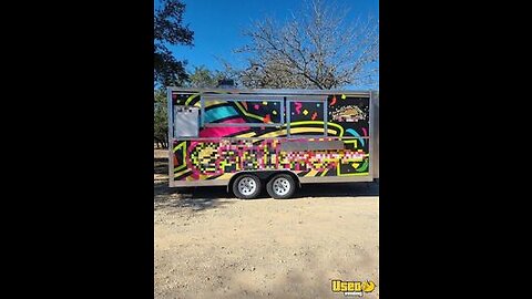 Inspected 2021 - 8' x 8' x 16' Kitchen Food Concession Trailer with Pro-Fire for Sale in Texas