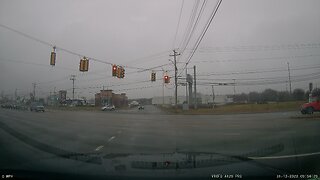 Car blows red light pt. 2