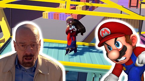 WALTER WHITE DESTROYED BY MARIO IN GANG BEASTS!