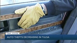 Tulsa police: Car thefts trending down