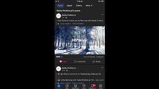 In polish language 🇵🇱: Radio Profeto 08/02/2023 Piotr Zworski