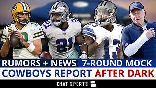 Cowboys Report LIVE: Rumors & News On Ezekiel Elliott, Aaron Rodgers + 7 Round Mock Draft